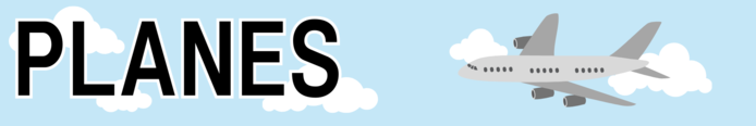 Transportation - Plane Banner