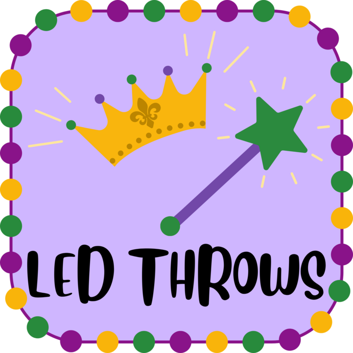 Mardi Gras - LED Throws